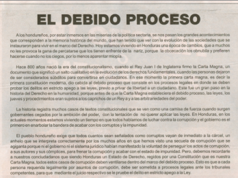 El Debido Proceso